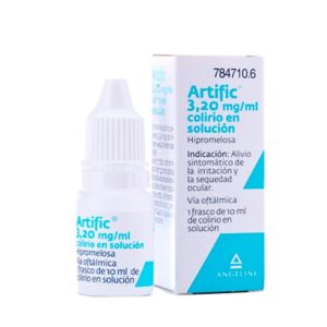 ARTIFIC 3,2 MG/ML COLIRIO EN SOLUCION 1 FRASCO 1