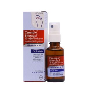 CANESPIE BIFONAZOL 10 mg/ml SOLUCION PARA PULVERIZACIÓN CUTÁNEA