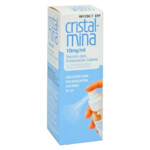 CRISTALMINA 10 MG/ML SOLUCION PARA PULVERIZACION