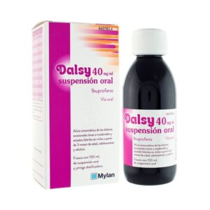 DALSY 40 MG/ML SUSPENSION ORAL 1 FRASCO 150 ML