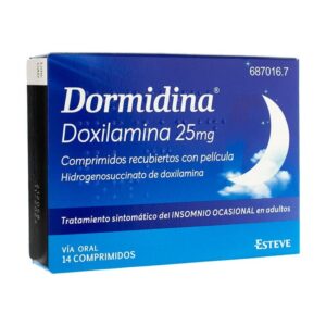 DORMIDINA 25 MG 14 COMPRIMIDOS RECUBIERTOS
