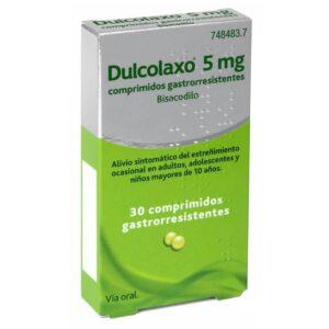 DULCOLAXO BISACODILO 5 MG 30 COMPRIMIDOS GASTROR