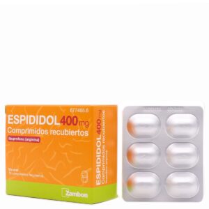 ESPIDIDOL 400 MG 18 COMPRIMIDOS RECUBIERTOS
