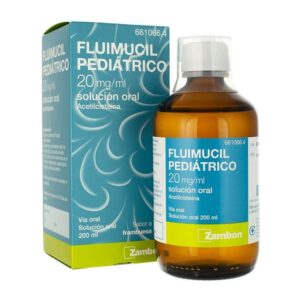 FLUIMUCIL PEDIATRICO 20 mg/ml SOLUCION ORAL 1 FR