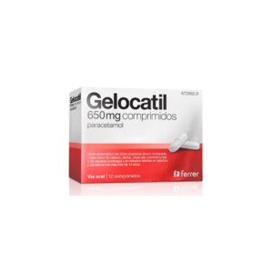 GELOCATIL 650 MG 12 COMPRIMIDOS (TIRAS)