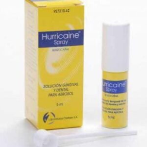 HURRICAINE SPRAY 200 MG/ML SOLUCION PARA PULVERI