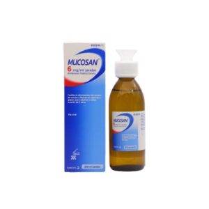MUCOSAN 6 mg/ml JARABE 1 FRASCO 250 ml