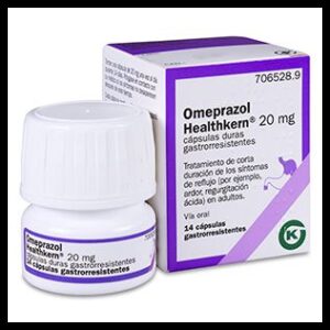 OMEPRAZOL HEALTHKERN 20 MG 14 CAPSULAS GASTRORRE