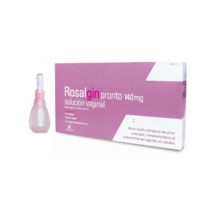 ROSALGIN PRONTO 140 mg SOLUCION VAGINAL 5 ENVASE