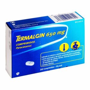 TERMALGIN GRIPE 650 MG/15,58 MG/4 MG 10 SOBRES G