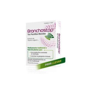 BRONCHOSTOP ANTITUSIVO Y EXPECTORANTE 20 PASTILL