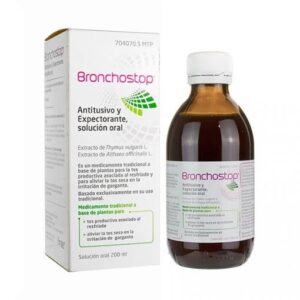 BRONCHOSTOP ANTITUSIVO Y EXPECTORANTE SOLUCION O