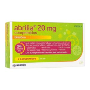 ABRILIA EFG 20 mg 7 COMPRIMIDOS (BLISTER Al/Al/P