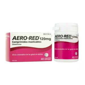 AERO RED 120 MG 40 COMPRIMIDOS MASTICABLES