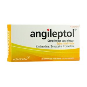 ANGILEPTOL 30 COMPRIMIDOS PARA CHUPAR (SABOR MIE