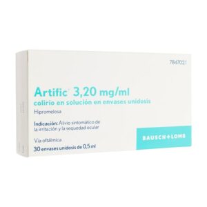 ARTIFIC 3,2 mg/ml COLIRIO EN SOLUCION 30 MONODOS