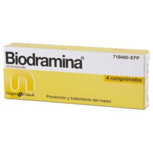 BIODRAMINA 50 MG 4 COMPRIMIDOS