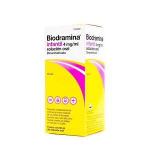 BIODRAMINA INFANTIL 4 MG/ML SOLUCION ORAL 1 FRAS