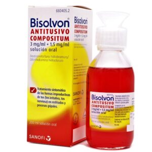 BISOLVON ANTITUSIVO COMPOSITUM 3 MG/ML + 1,5 MG/