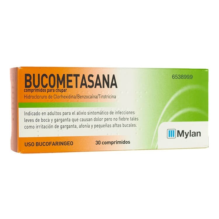BUCOMETASANA 30 COMPRIMIDOS PARA CHUPAR