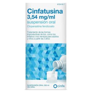CINFATUSINA 3,54 mg/ml SUSPENSION ORAL 1 FRASCO