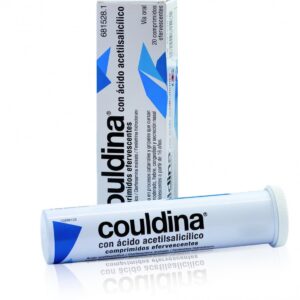COULDINA CON ACIDO ACETILSALICILICO 500 MG/2 MG/