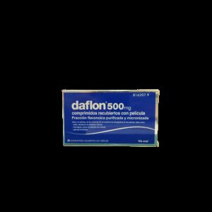 DAFLON 500 MG 30 COMPRIMIDOS RECUBIERTOS