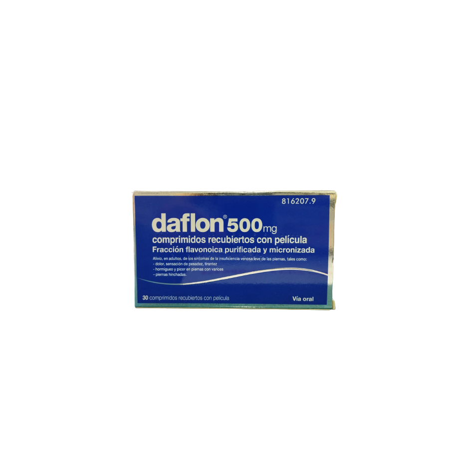 DAFLON 500 MG 30 COMPRIMIDOS RECUBIERTOS