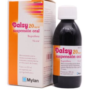DALSY 20 MG/ML SUSPENSION ORAL 1 FRASCO 150 ML