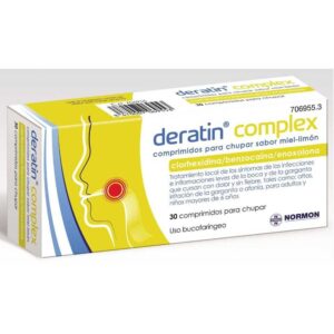 DERATIN COMPLEX 30 COMPRIMIDOS PARA CHUPAR (SABO