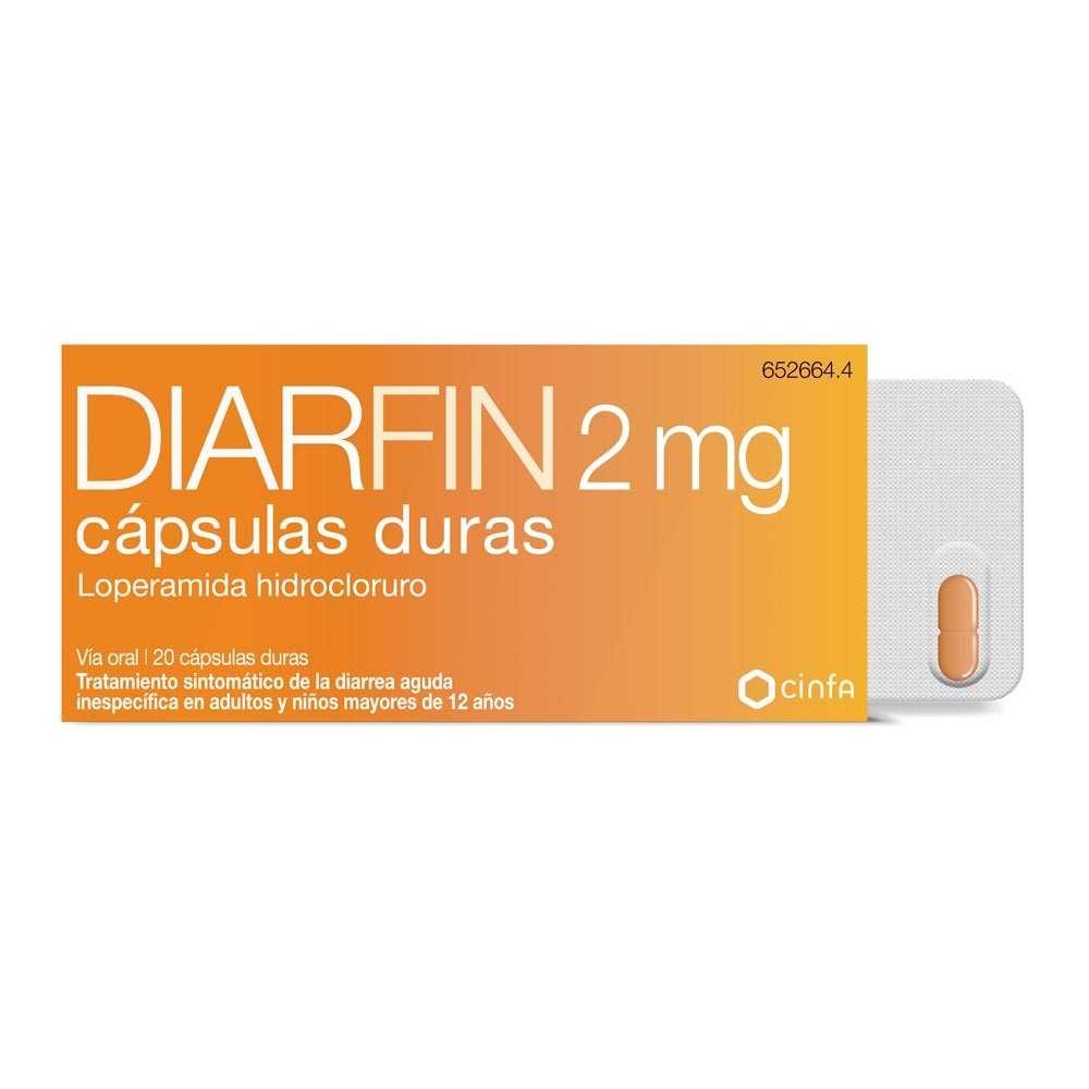 DIARFIN 2 MG 20 CAPSULAS