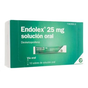 ENDOLEX 25 mg 10 SOBRES SOLUCION ORAL 10 ml