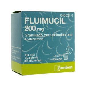 FLUIMUCIL 200 MG 30 SOBRES GRANULADO PARA SOLUCI