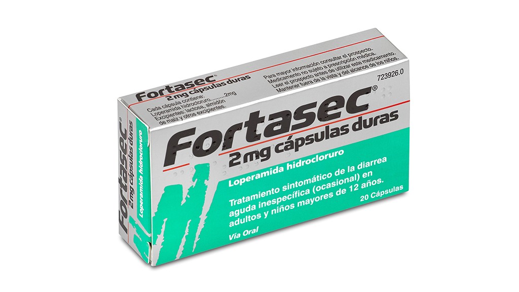 FORTASEC 2 MG 10 CAPSULAS