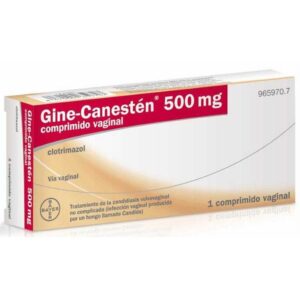 GINE-CANESTEN 500 MG 1 COMPRIMIDO VAGINAL