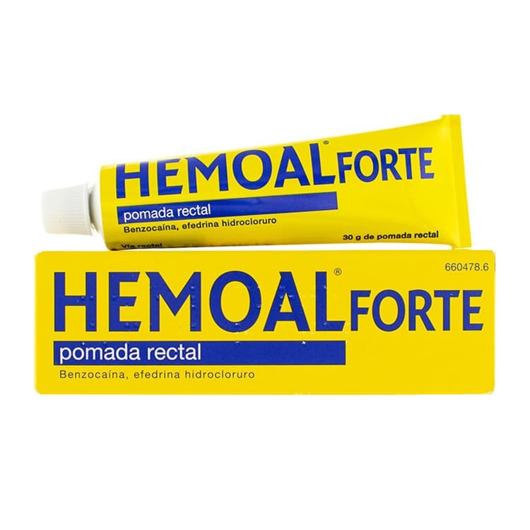HEMOAL FORTE POMADA RECTAL 1 TUBO 30 G