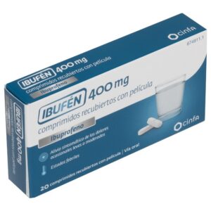 IBUFEN 400 MG 20 COMPRIMIDOS RECUBIERTOS