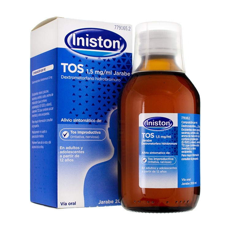 INISTON TOS 1,5 mg/ml JARABE 1 FRASCO 200 ml