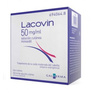 LACOVIN 50 MG/ML SOLUCION CUTANEA 4 FRASCOS 60 M