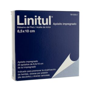 LINITUL 20 APOSITOS IMPREGNADOS 8,5 x 10 cm