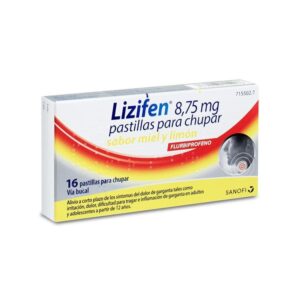 LIZIFEN 8.75 MG 16 PASTILLAS PARA CHUPAR MIEL LI