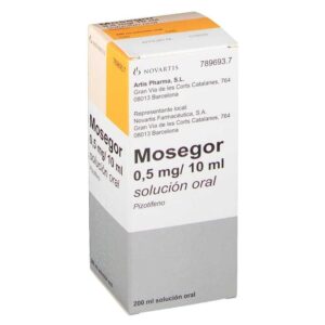 MOSEGOR 0,25 MG/5 ML SOLUCION ORAL 1 FRASCO 200