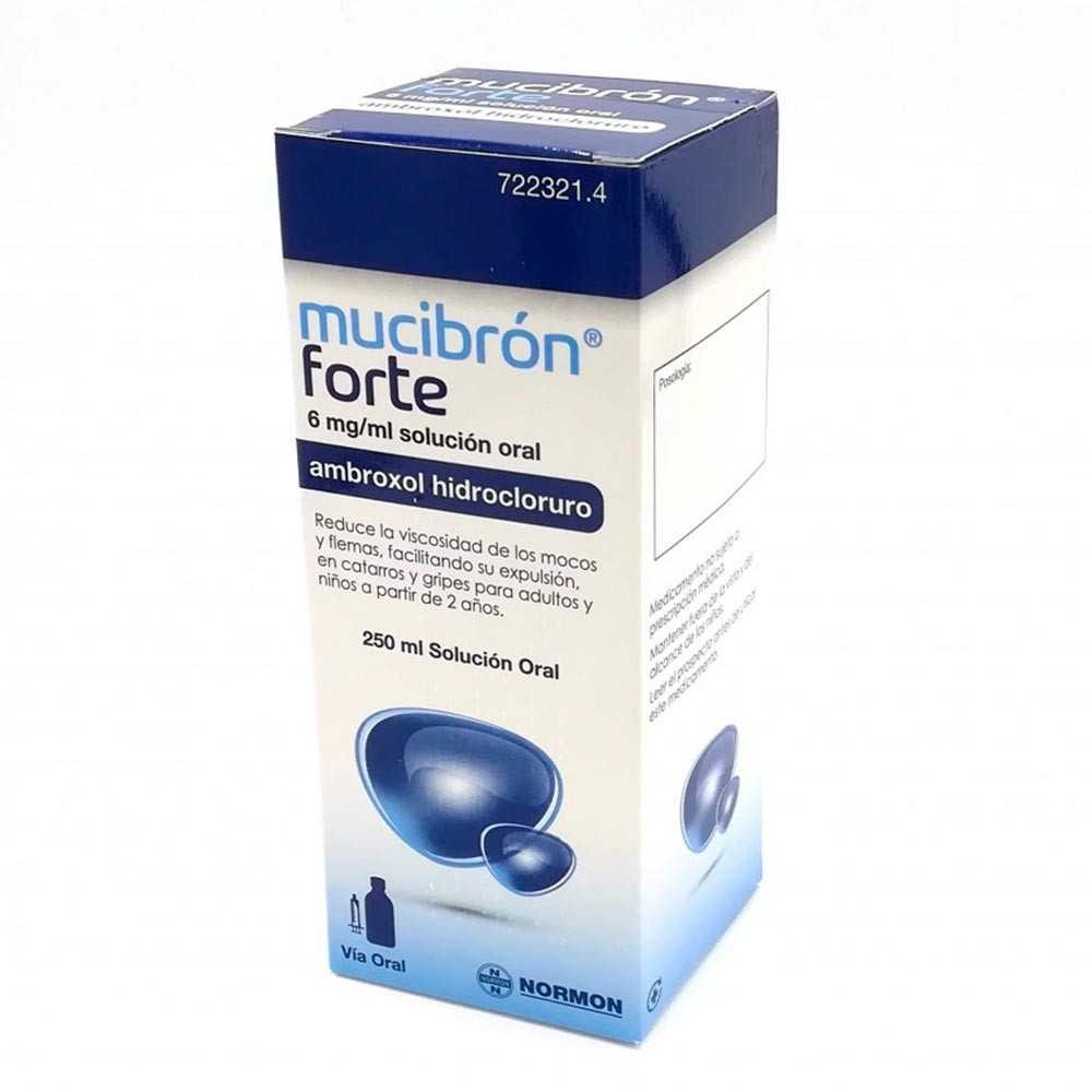 MUCIBRON FORTE 6 mg/ml SOLUCION ORAL 1 FRASCO 25