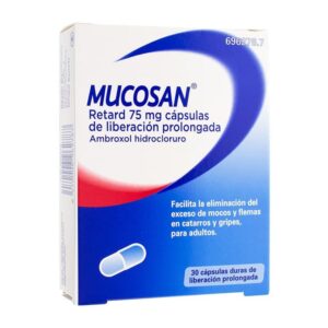 MUCOSAN RETARD 75 MG 30 CAPSULAS LIBERACION PROL