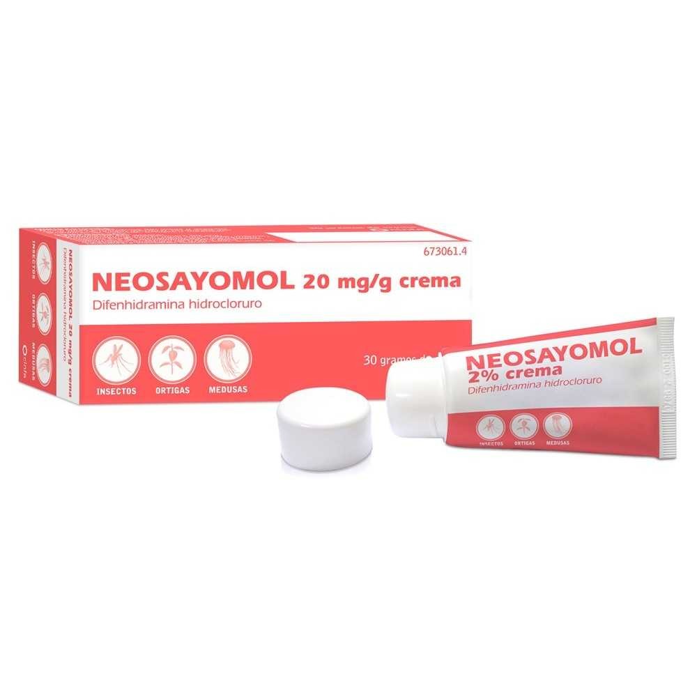 NEOSAYOMOL 20 mg/g CREMA 1 TUBO 30 g
