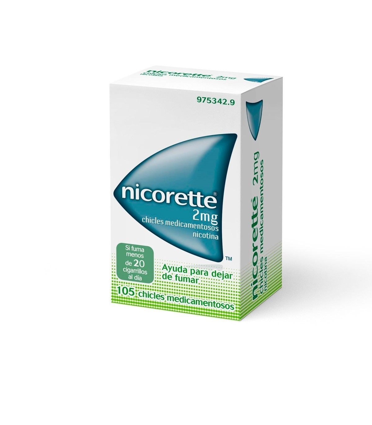 NICORETTE 2 MG 105 CHICLES MEDICAMENTOSOS