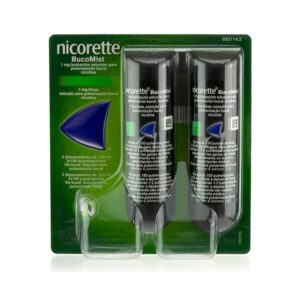 NICORETTE BUCOMIST 1 mg/PULSACION SOLUCION PARA