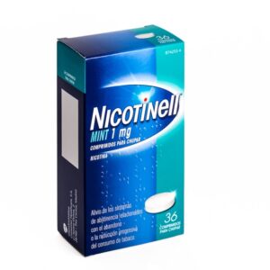 NICOTINELL MINT 1 MG 36 COMPRIMIDOS PARA CHUPAR