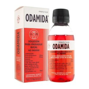 ODAMIDA 1 mg/ml + 2,5 mg/ml SOLUCION BUCAL 1 FRA
