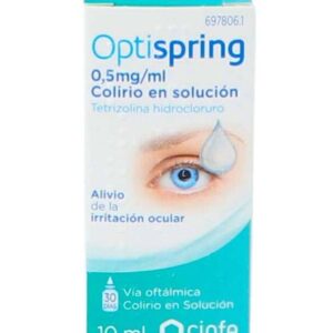 OPTISPRING 0,5 MG/ML COLIRIO EN SOLUCION 1 FRASC